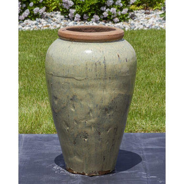 Tuscany FNT3872 Ceramic Triple Vase Complete Fountain Kit Vase Fountain Blue Thumb